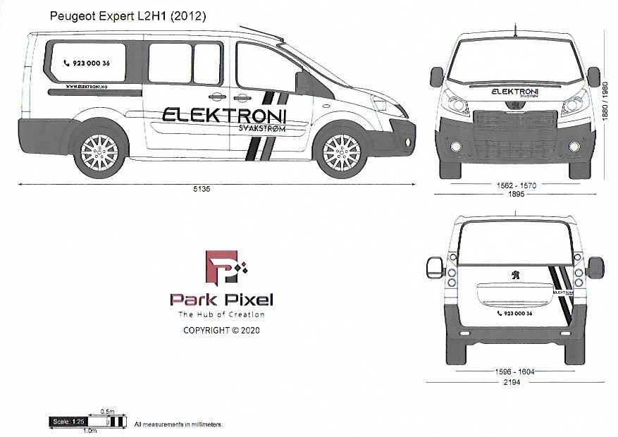 Car foil for Elektroni